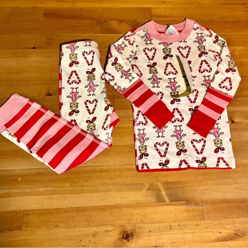 Dr. Suess Grinch Long John Pajama Set